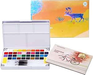 Sweetone Aquarellfarben Set Farben Wasserfarben Aquarell Malkasten