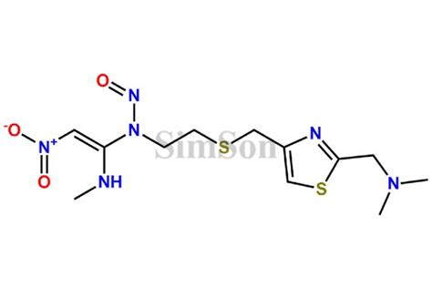 Nizatidine Nitroso Impurity Cas No Na Simson Pharma Limited