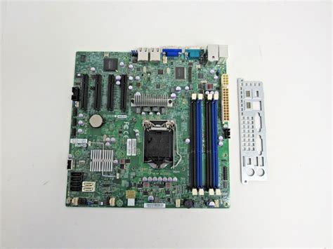 Supermicro X9SCM-F intel LGA1155 C204 PCH Chipset micro-ATX Motherboard ...