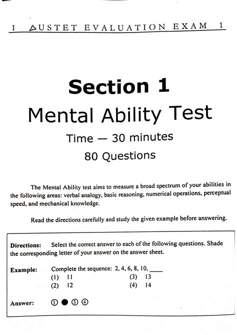 SOLUTION Ustet Mental Ability Test Reviewer Studypool