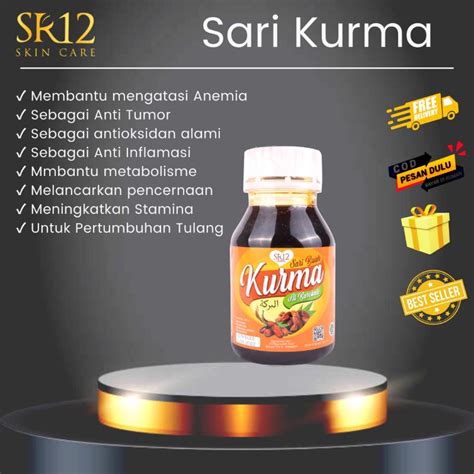 Jual Sari Buah Kurma Premium Gr Kurma Sumber Energi Metabolisme