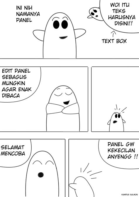 Contoh Komik Gambar Mudah