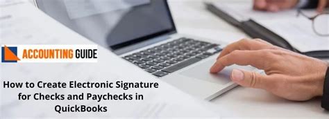 How to Electronic Signature for Checks Paychecks in QuickBooks | by Jay ...