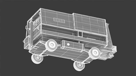 Airport Ground Power Unit - 3D Model by frezzy