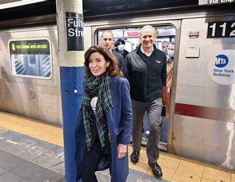 Governor Hochul And Mayor Adams Make A Subway Safety Announcement A