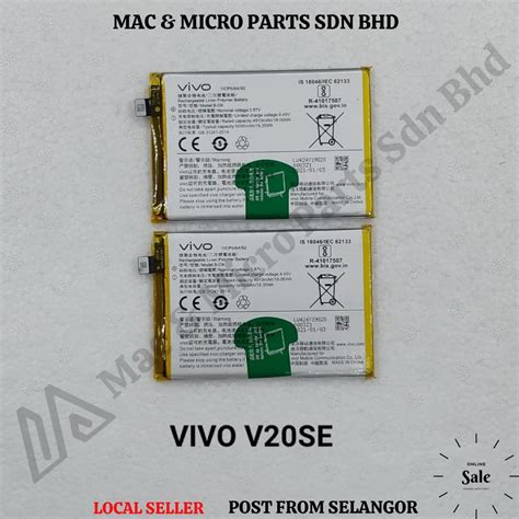 Vivo V20se Battery Model B O6 4100mah Shopee Malaysia