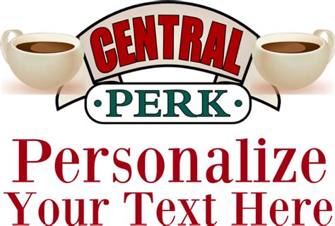 Central Perk Png Central Perk Apron Waist Free Transparent Png