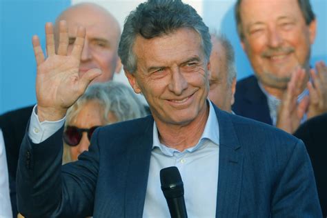 Mauricio Macri Prevé Una Segunda Vuelta Electoral En Argentina