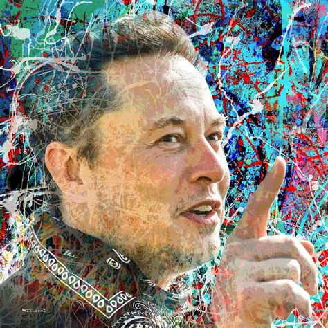 Elon Musk Ways Of Seeing Blockchain Portrait Headshot Photography