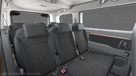 Toyota Proace Verso Medium 2016 dimensions, boot space and interior