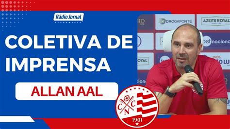 Allan Aal Coletiva P S Jogo N Utico X Afogados Campeonato