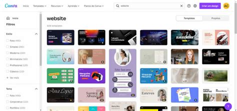 Como Criar Um Site No Canva De Forma Grátis Fácil E Rápida