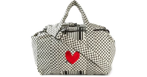 Lala Berlin X Anita Hass Jubiläumstasche 'Muriel' Holdall in Natural ...