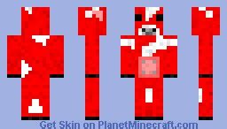 Mooshroom Minecraft Skin