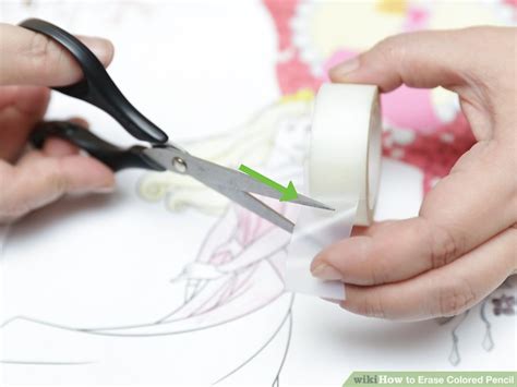 Ways To Erase Colored Pencil Wikihow