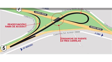 Ya funciona la nueva conexión entre el Acceso Oeste y la autopista de