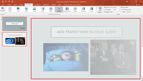 How To Select Powerpoint Transitions In 4 Easy Steps