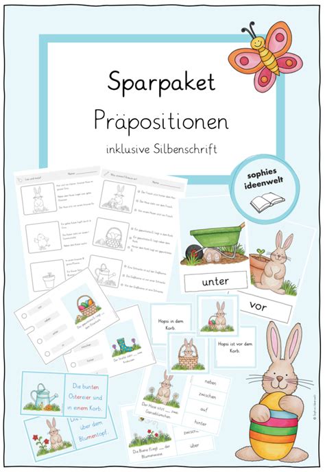 Sparpaket Pr Positionen Ostern Fr Hling Unterrichtsmaterial In Den