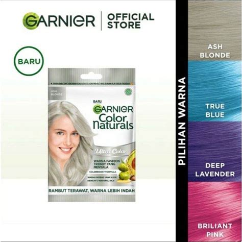 Garnier Color Naturals Ultra Color Cat Rambut Sachet Ash Blonde Deep