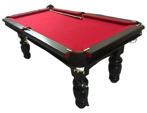 Wooden Red Pool Table For Playing Size 3x15 M At Rs 350000piece In