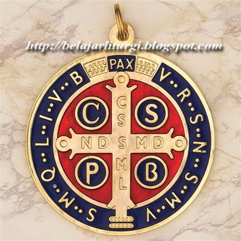 BELAJAR LITURGI: MEDALI St. BENEDICTUS