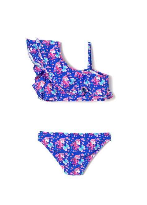 Miss Muse Unicorns And Flowers K Z Ocuk Bikini Tak M