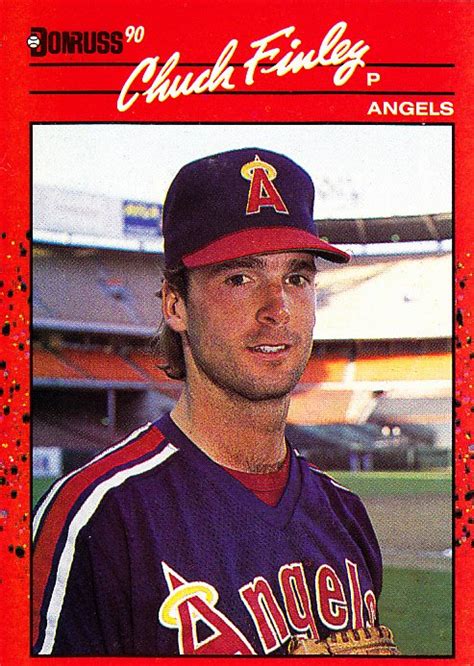 Chuck Finley 344 Angels 1990 Donruss Baseball Trading Card For Sale