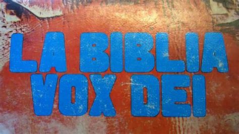 La Biblia según Vox Dei más de 50 años de un clásico del rock