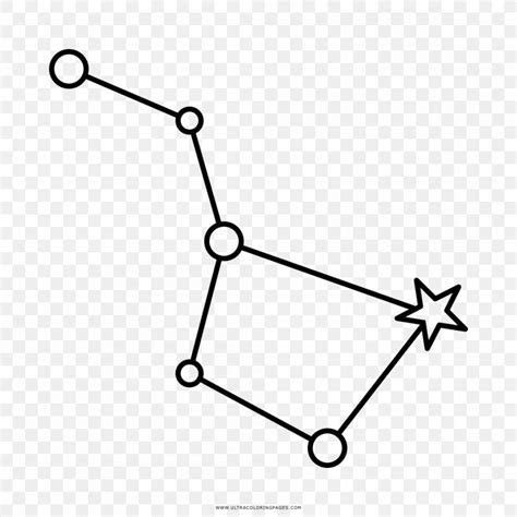 Dipper Pines Big Dipper Constellation Drawing Ursa Major PNG