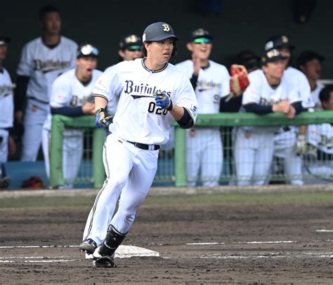 【オリックス】育成の山中尭之がチーム1号本塁打「風がちょっと味方してくれた」 プロ野球写真ニュース 日刊スポーツ