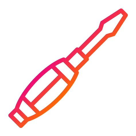 Premium Vector Screwdriver Vector Icon Design Illustration