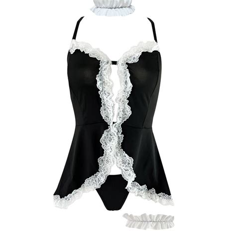 Sexy Lingerie Gown Sexy Lace Seductive Lingerie Costume Set EBay