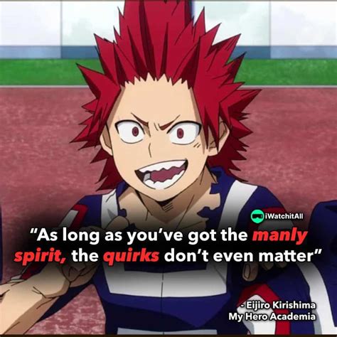 15 Eijiro Kirishima My Hero Academia Quotes Hq • Iwa