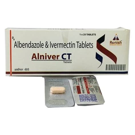 Alniver CT 400 Mg Albendazole Ivermectin Tablets Packaging Type