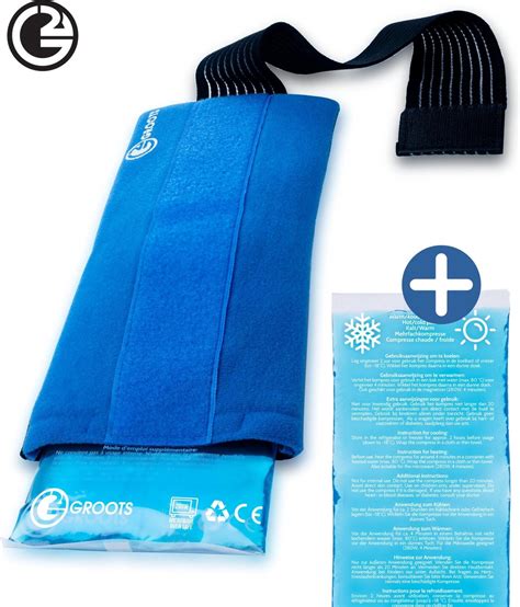 Groots Hot Cold Pack Gel Packs Inclusief Houder Met Klittenbandsluiting Cm Bol