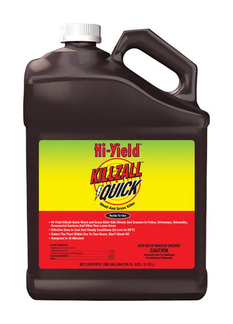 Hi Yield 32169 Killzall Quick Weed And Grass Killer 1 Gallon — Life And Home