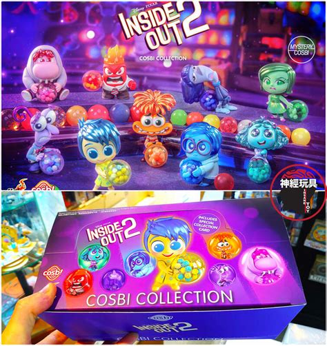 神經玩具現貨 HOT TOYS COSBI CBX182 腦筋急轉彎2 公仔盲盒套組一中盒8入 迪士尼 皮克斯 露天市集 全台最大的網路購物市集