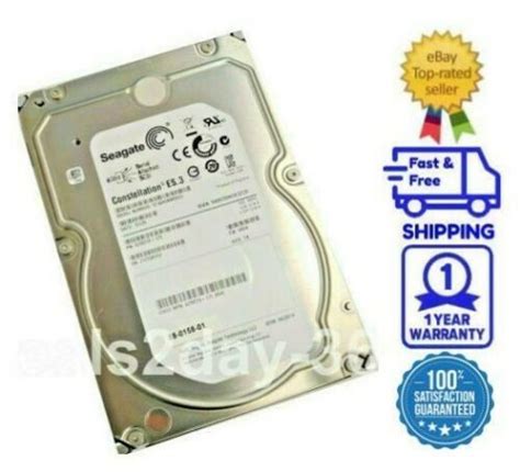 Seagate ST4000NM0023 4TB 7.2K 6G SAS 3.5" Hard Drive NEW 1 YEAR ...