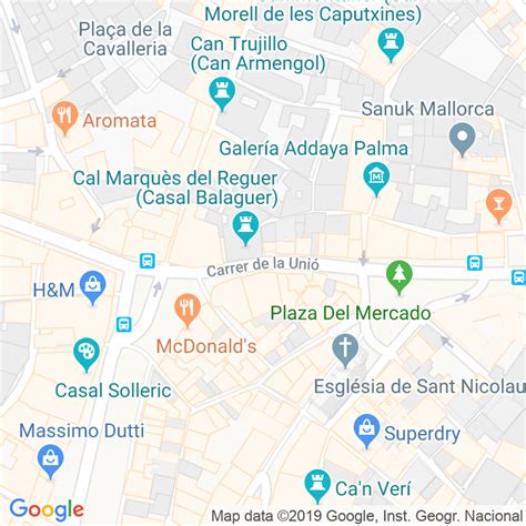 C Digo Postal Calle Unio En Palma De Mallorca Codigopostalde Es