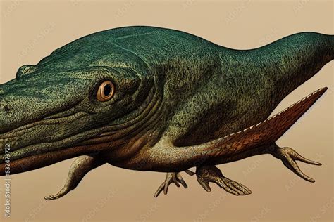 Tiktaalik Extinct Walking Fish Evolution Of Four Legged Animals