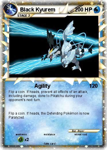 Pokémon Black Kyurem 1449 1449 - Agility - My Pokemon Card