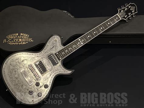 zemaitis mfg ac  duo black espbigboss