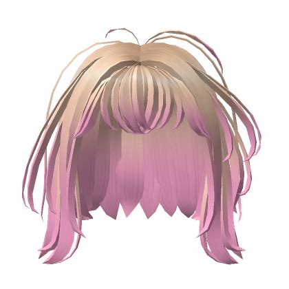 Cute Short Hair Blonde To Pink S Code Price RblxTrade