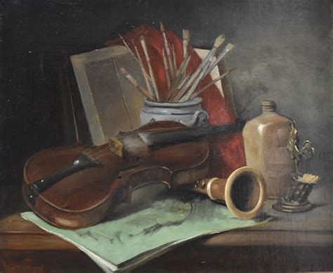 Proantic Edouard Detaille 1848 1912 Nature Morte Aux Instruments De