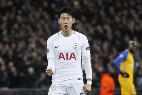 Tottenhams Son Heung Min Named Top S Korean Male Footballer Of 2017