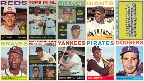 Most Valuable Topps Baseball Cards Old Sports Cards