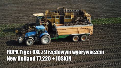 Ropa Tiger Xl Z Rz Dowym Wyorywaczem New Holland T Joskin