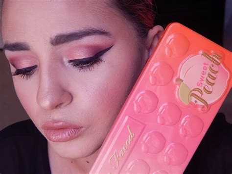 Too Faced Sweet Peach Palette Tutorial YouTube