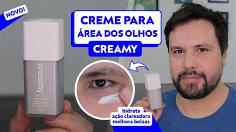 CREAMY EYE CREAM Creme Para Área dos Olhos Resenha YouTube