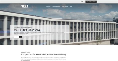 VEKA | World leading PVC extrusion | VEKA Group